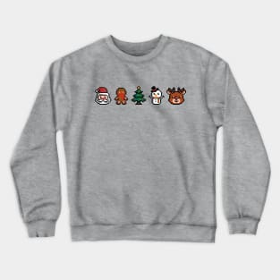 Christmas theme pixel Crewneck Sweatshirt